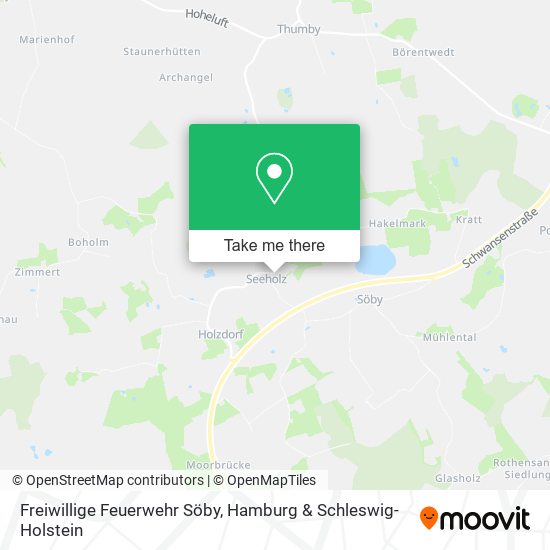 Freiwillige Feuerwehr Söby map