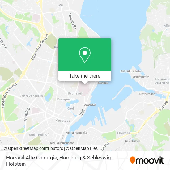 Карта Hörsaal Alte Chirurgie