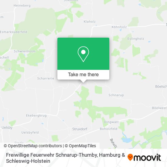 Карта Freiwillige Feuerwehr Schnarup-Thumby