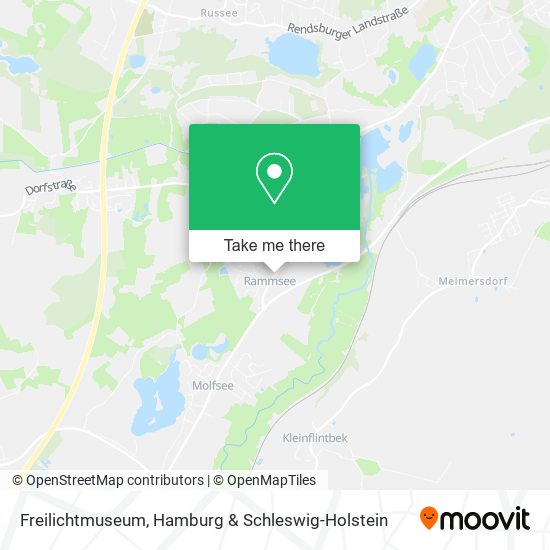 Freilichtmuseum map