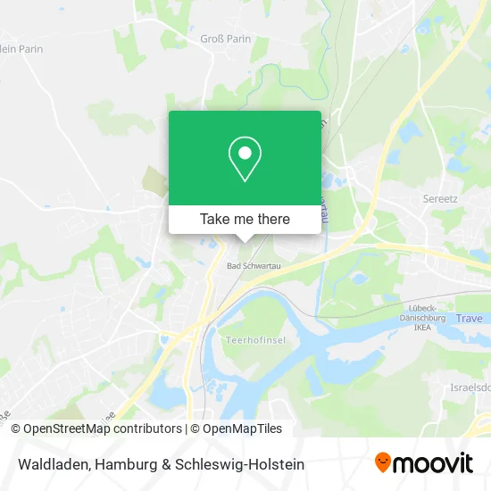 Waldladen map