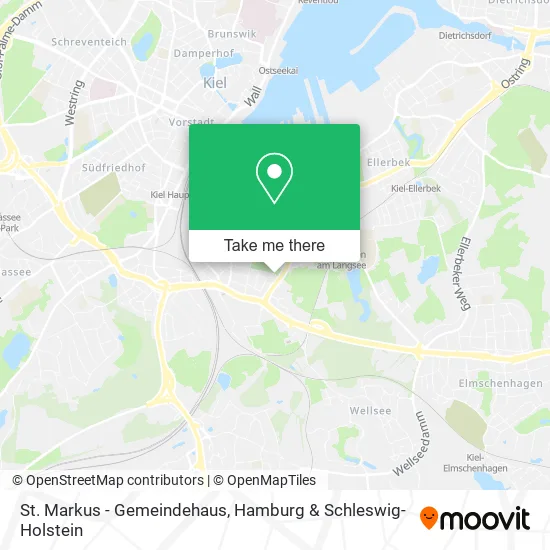 Карта St. Markus - Gemeindehaus