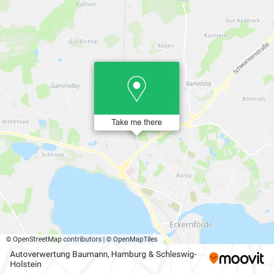 Карта Autoverwertung Baumann