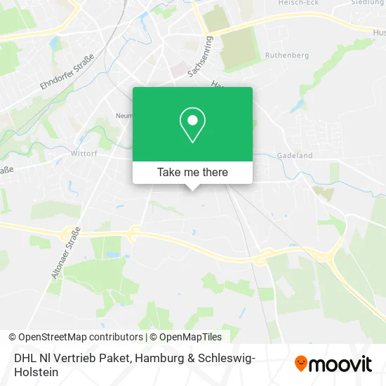 Карта DHL Nl Vertrieb Paket