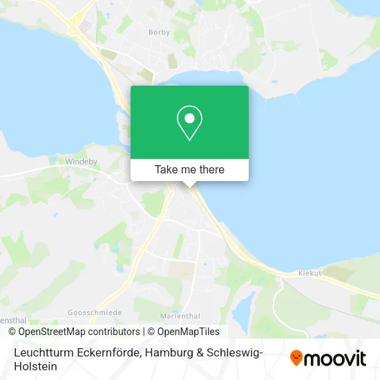 Карта Leuchtturm Eckernförde