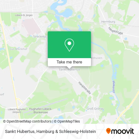 Карта Sankt Hubertus
