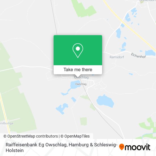 Raiffeisenbank Eg Owschlag map