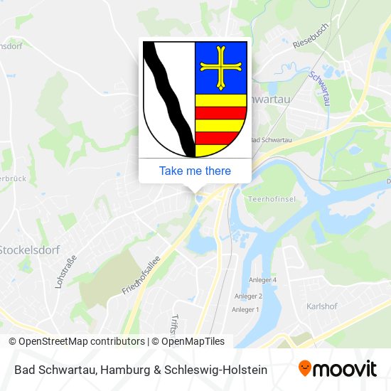 Bad Schwartau map