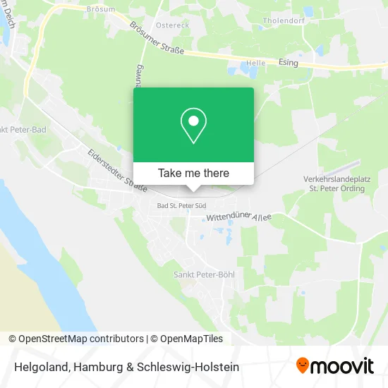 Карта Helgoland