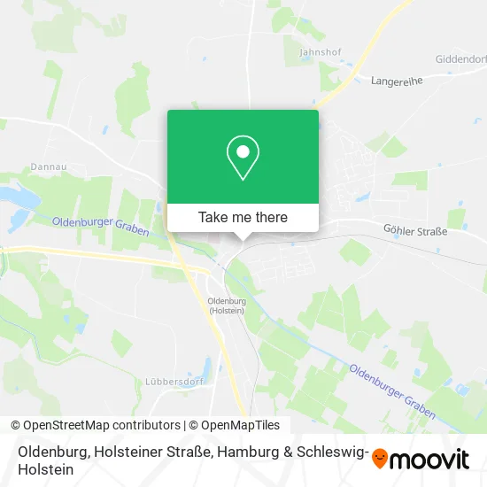 Карта Oldenburg, Holsteiner Straße