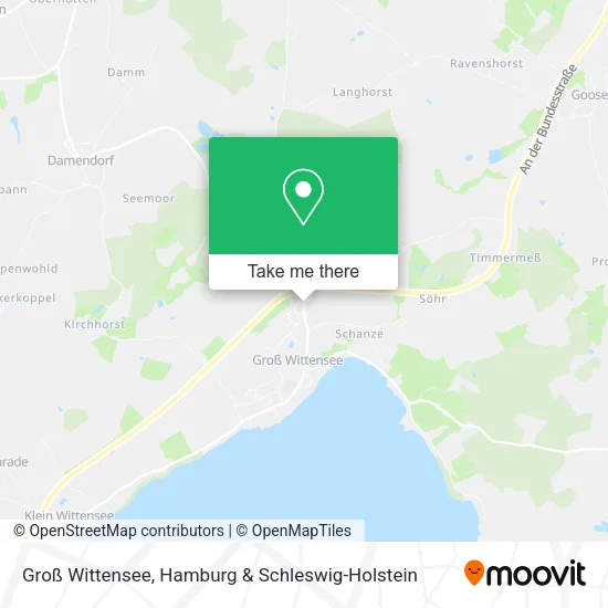 Карта Groß Wittensee