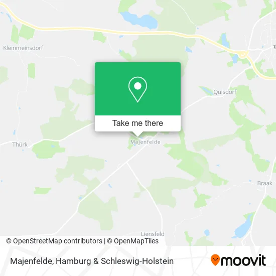 Карта Majenfelde