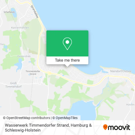 Карта Wasserwerk Timmendorfer Strand