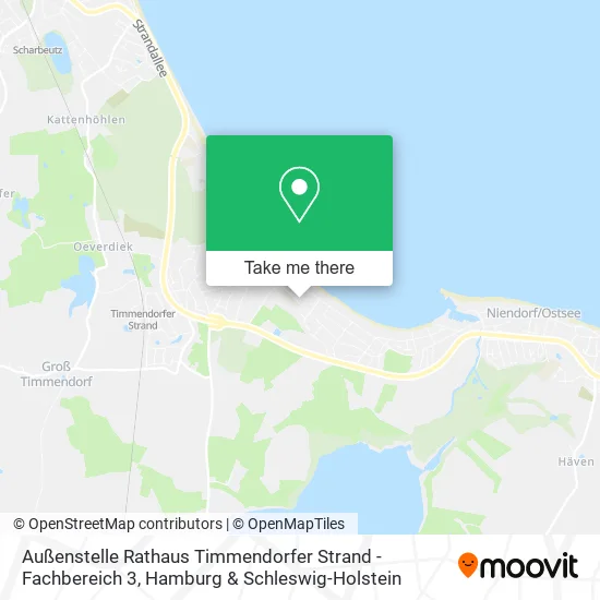 Карта Außenstelle Rathaus Timmendorfer Strand - Fachbereich 3