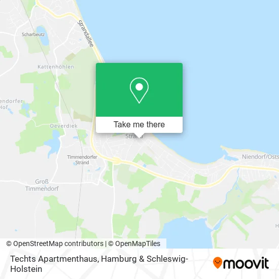 Карта Techts Apartmenthaus