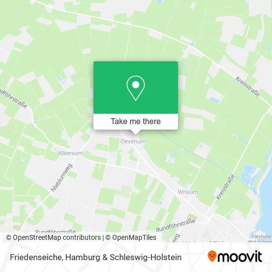 Карта Friedenseiche