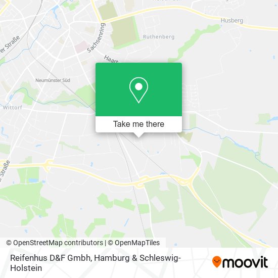 Reifenhus D&F Gmbh map