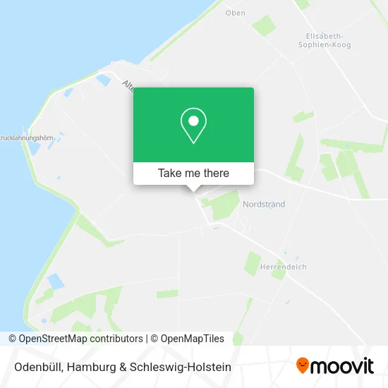 Карта Odenbüll