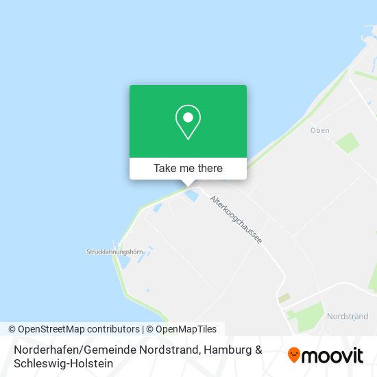 Norderhafen / Gemeinde Nordstrand map