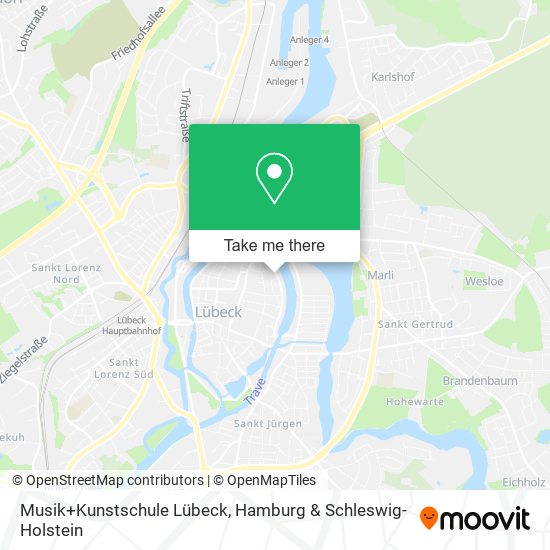 Musik+Kunstschule Lübeck map
