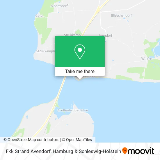 Карта Fkk Strand Avendorf