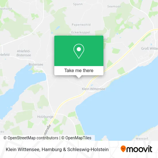 Карта Klein Wittensee