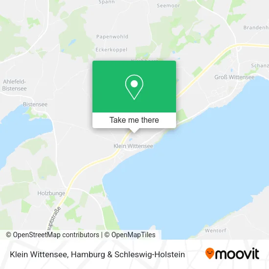 Карта Klein Wittensee