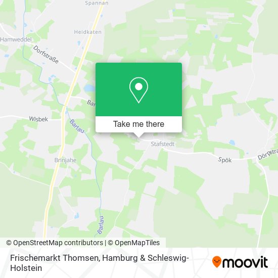 Frischemarkt Thomsen map