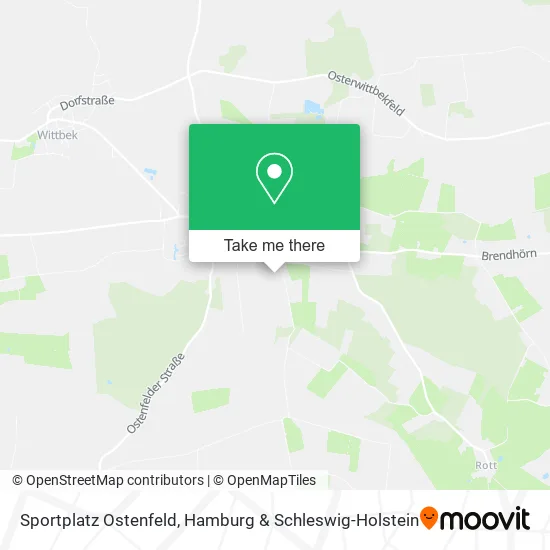 Sportplatz Ostenfeld map