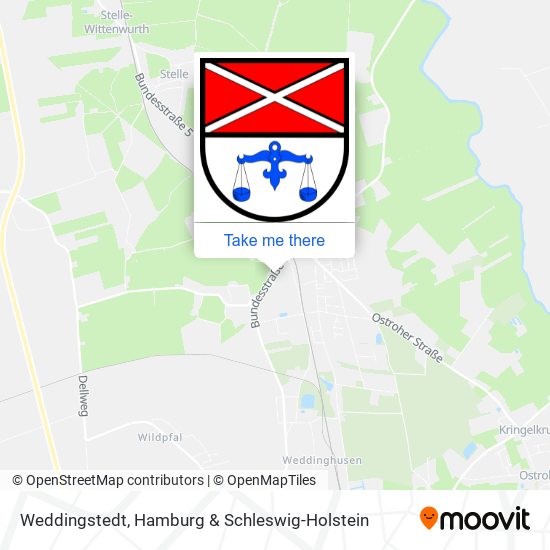Карта Weddingstedt
