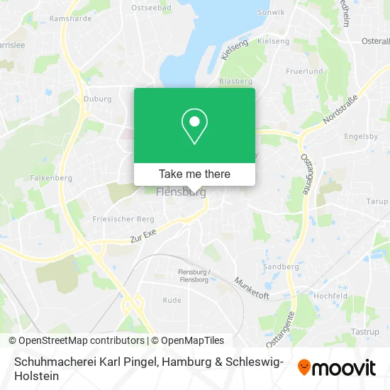 Карта Schuhmacherei Karl Pingel