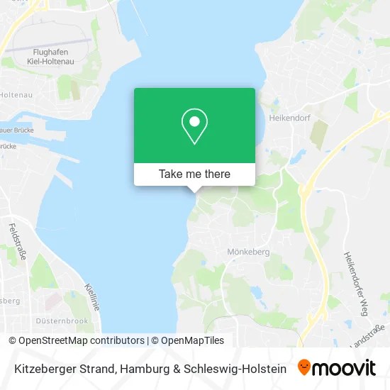 Карта Kitzeberger Strand