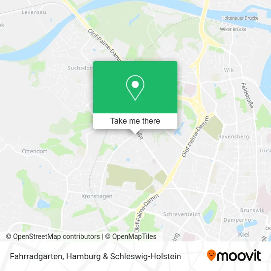 Карта Fahrradgarten