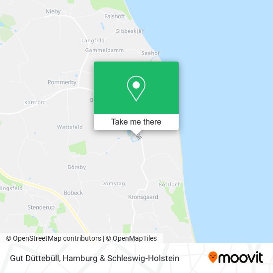 Gut Düttebüll map