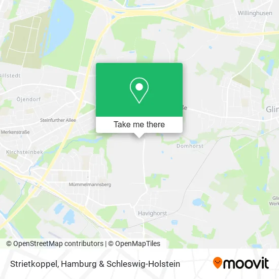 Карта Strietkoppel