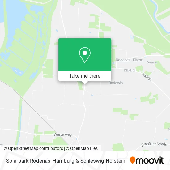 Карта Solarpark Rodenäs