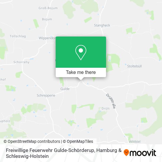 Freiwillige Feuerwehr Gulde-Schörderup map