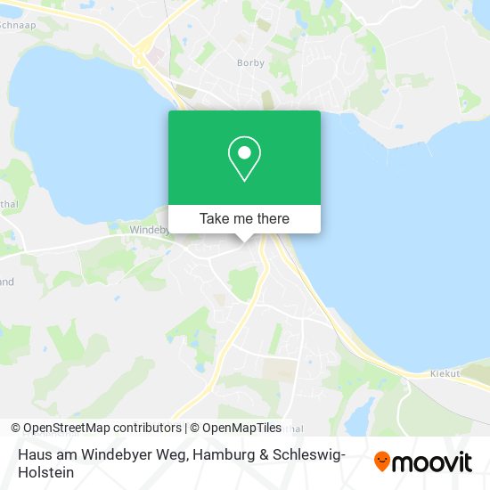 Haus am Windebyer Weg map