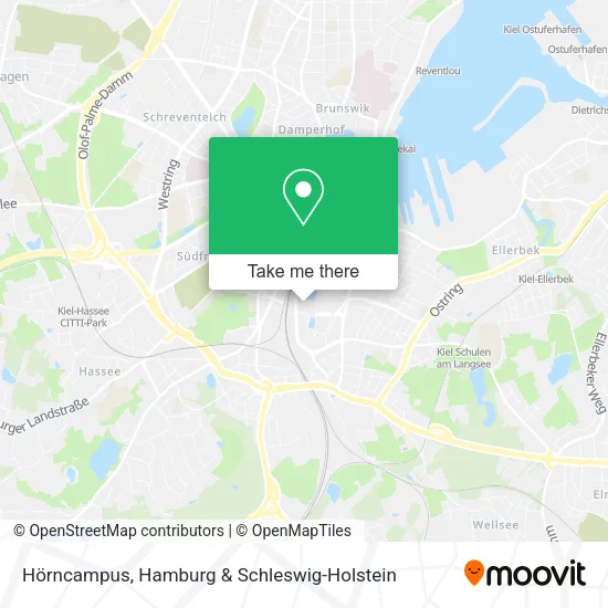 Карта Hörncampus