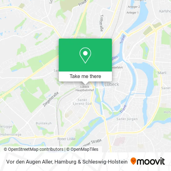 Карта Vor den Augen Aller