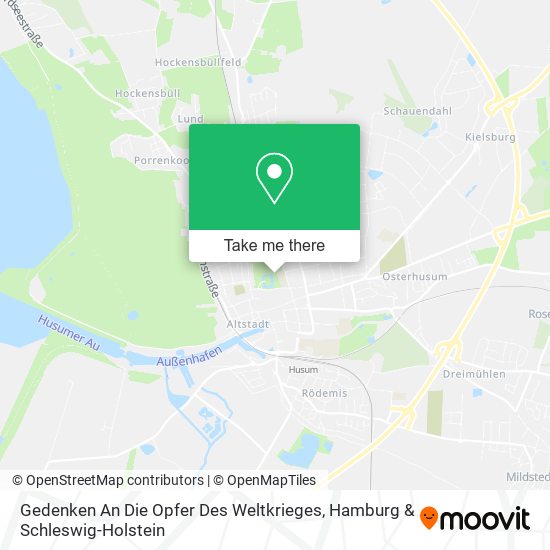 Gedenken An Die Opfer Des Weltkrieges map
