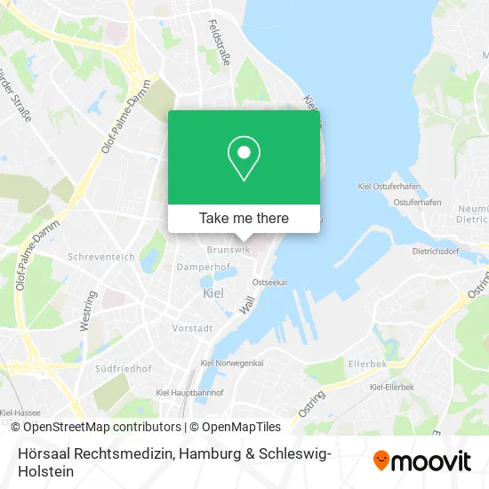 Карта Hörsaal Rechtsmedizin