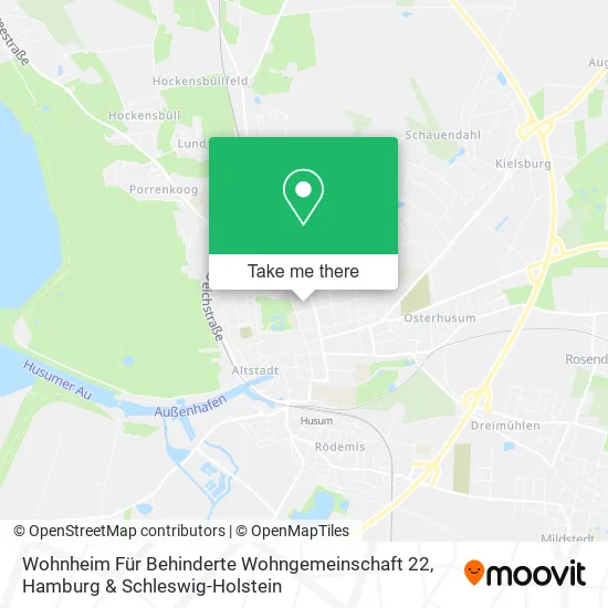 Карта Wohnheim Für Behinderte Wohngemeinschaft 22