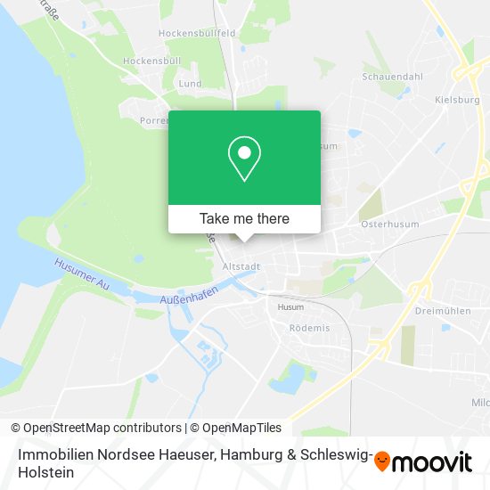 Immobilien Nordsee Haeuser map