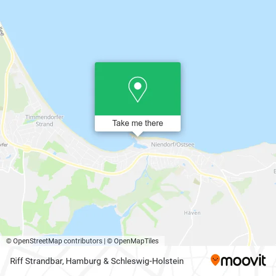 Карта Riff Strandbar