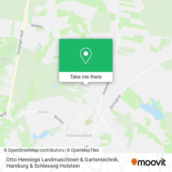 Otto Hennings Landmaschinen & Gartentechnik map