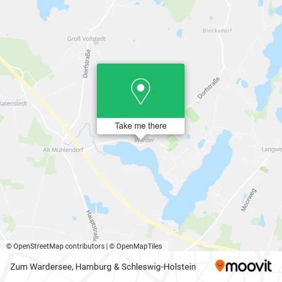 Карта Zum Wardersee