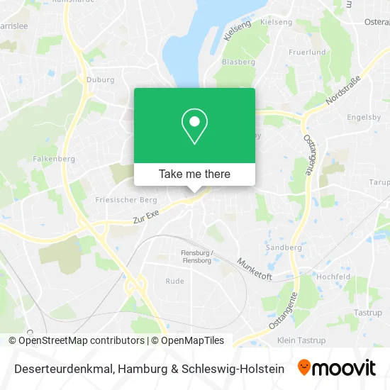 Карта Deserteurdenkmal