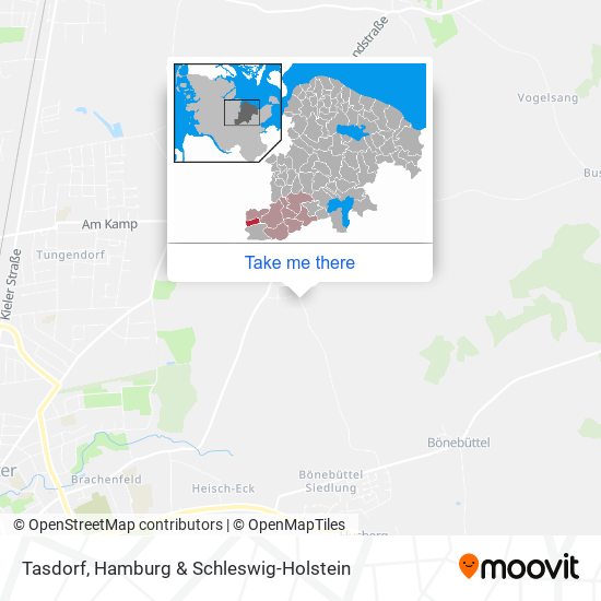 Tasdorf map