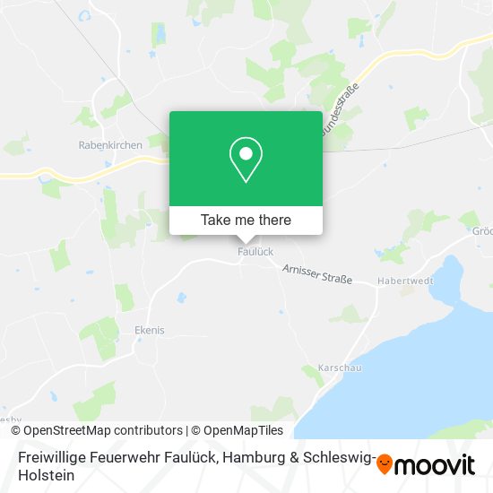 Freiwillige Feuerwehr Faulück map